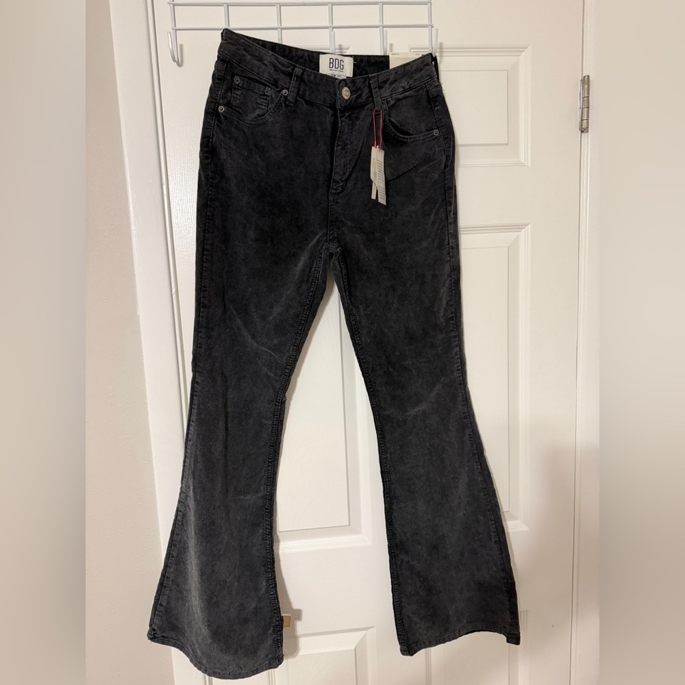 BDG Charcoal Wide Leg Jeans